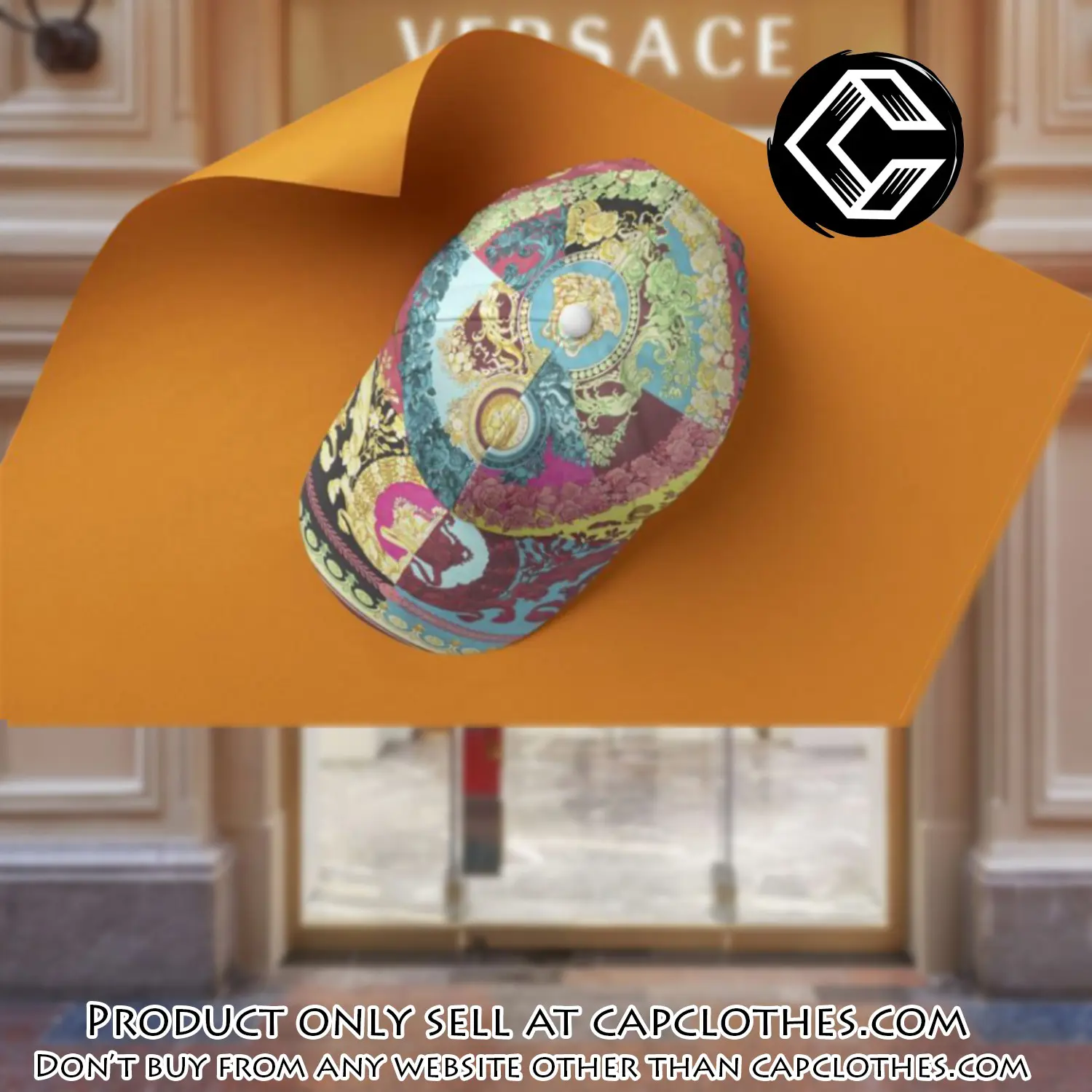 Versace luxury cap print 3d trending cap ctc1138 cc4539539